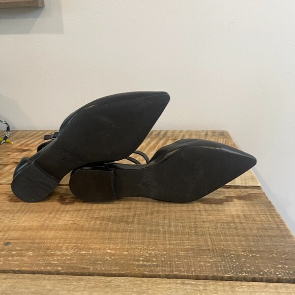 Seychelles Womens What A Girl Wants Black Leather D'Orsay Shoes Size 7 NEW - Picture 9 of 11